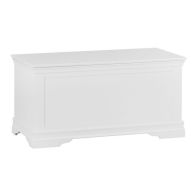 See more information about the Swafield Blanket Box White & Pine 1 Door
